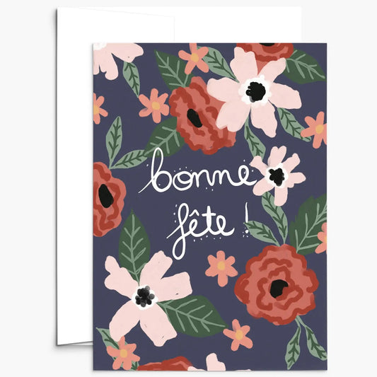 Mimi & August - Birthday Card - Bonne Fête