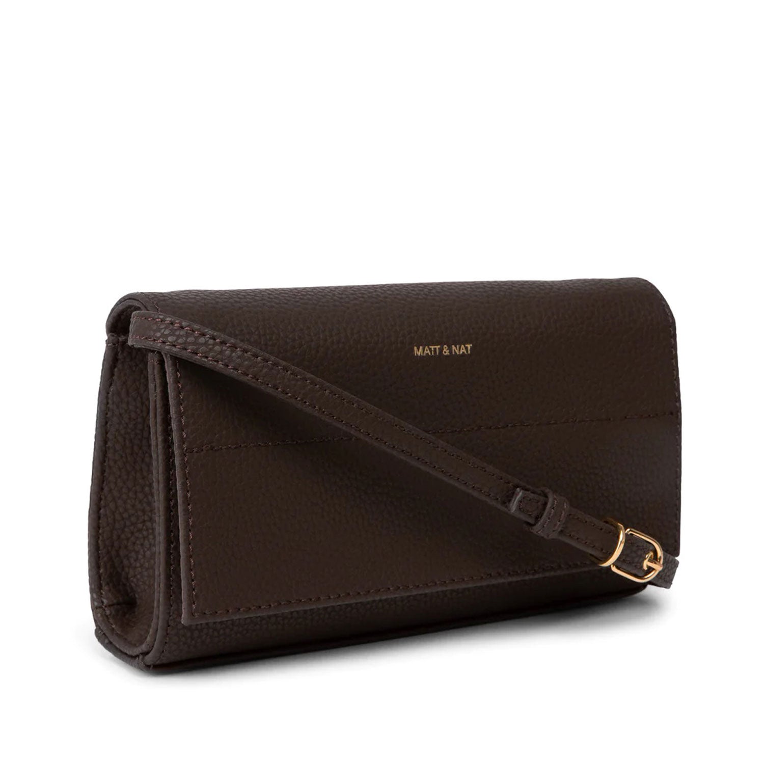 Matt and Nat Emi Crossbody Bag | Purity Truffle, Vegan Leather