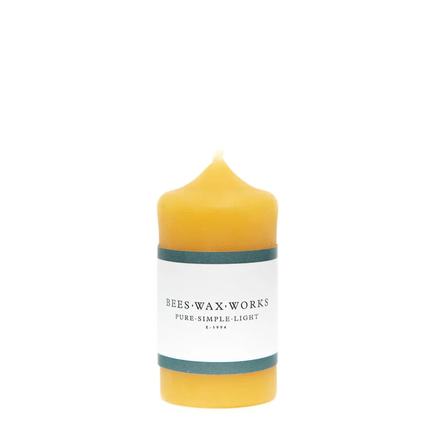 Bees Wax Works - Narrow 3" Pillar Candle