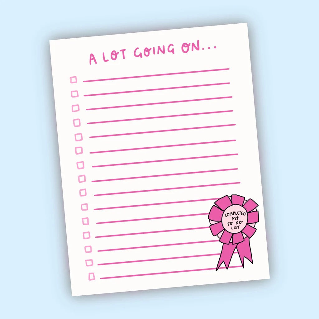 Little May Papery A Lot Going On Notepad | Made in Canada