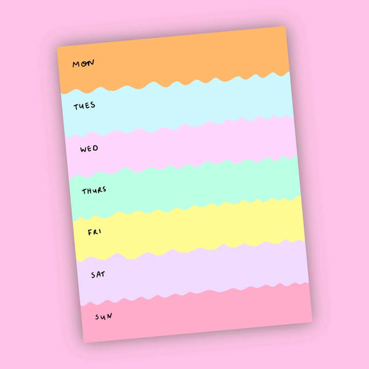 Little May Papery Colourblock Notepad | Made in Canada