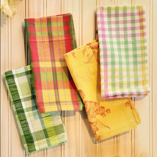 April Cornell Printed Napkins Set of 4 | April Mix, 100% Cotton