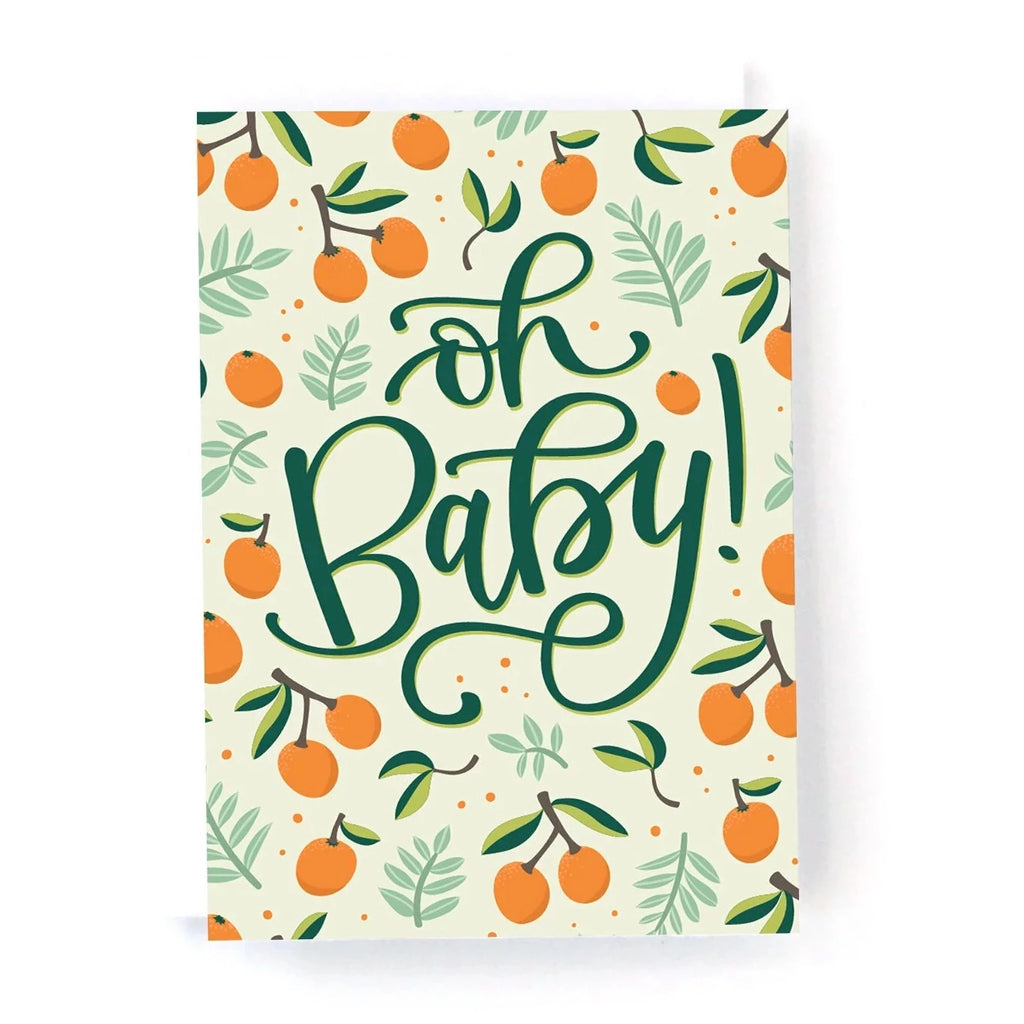 Pedaller Designs Just Because Card, Oh Baby | Made in Canada