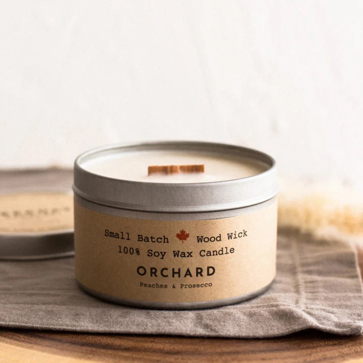 Cabin Tin Candle, Orchard | Soy Wax, Made in Canada