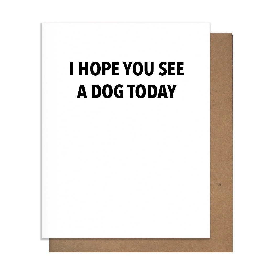Pretty Alright Goods Friendship Card | See A Dog