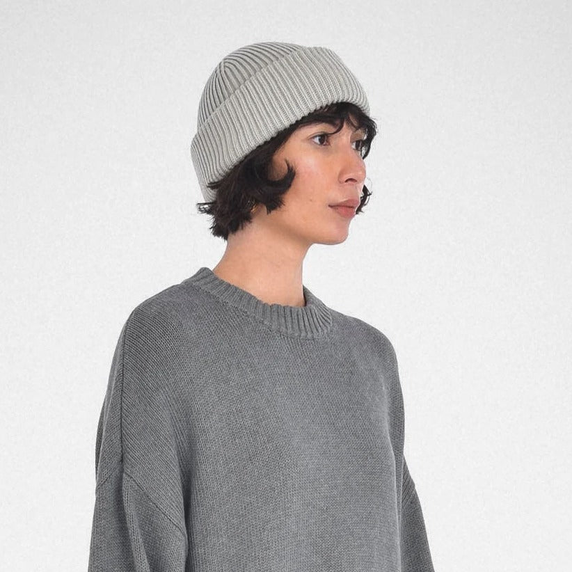 Paper Label Minna Beanie Hat | Silver Lining,Designed in Canada