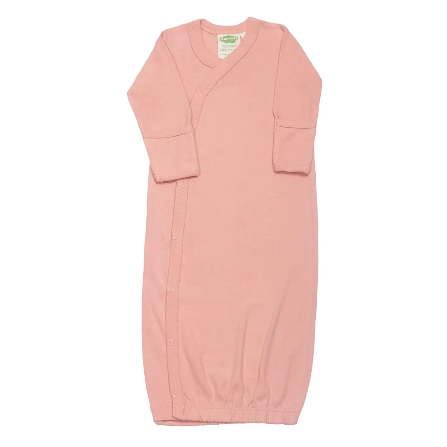 Parade Baby Gown Dusty Pink | Organic Cotton