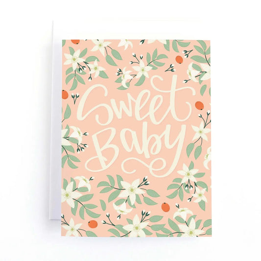 New Baby Card - Sweet Baby