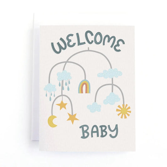 New Baby Card - Welcome Baby