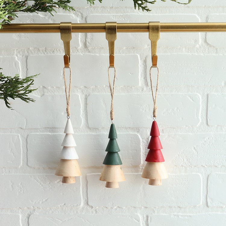 Pine Wood Ornaments | Various colours