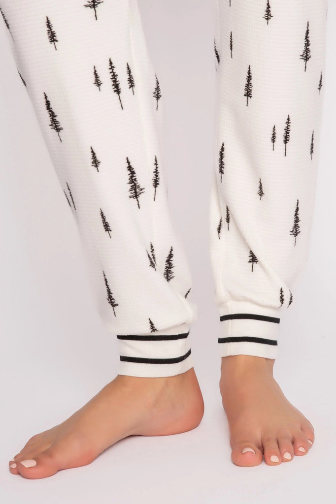 PJ Salvage May The Forest Be With You Banded Pant | Ivory