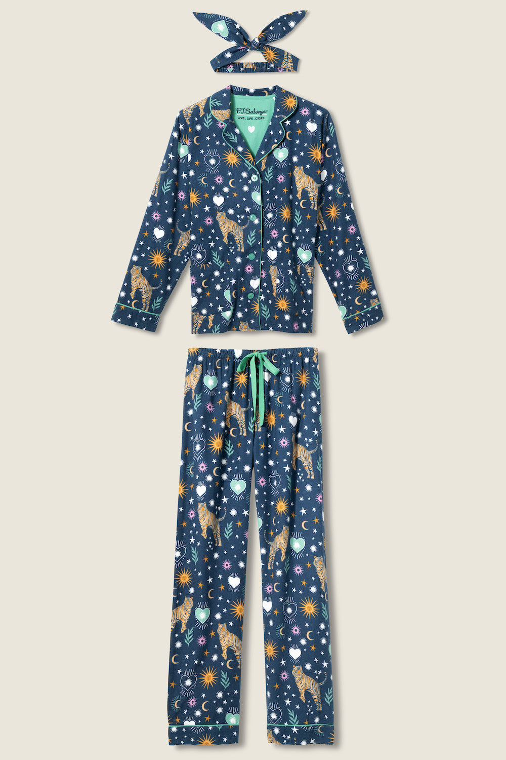 Flannels PJ Set - Wild At Heart
