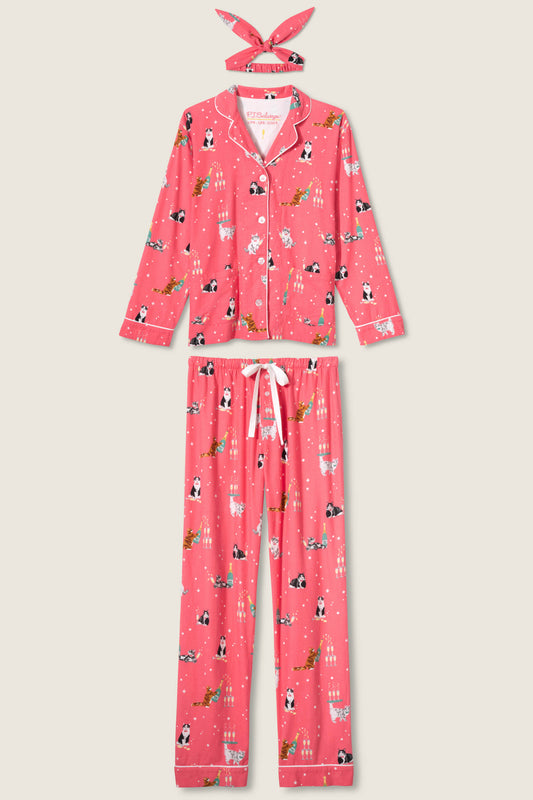 PJ Salvage Flannels PJ Set Let's Get Fizzical | Designed in the USA