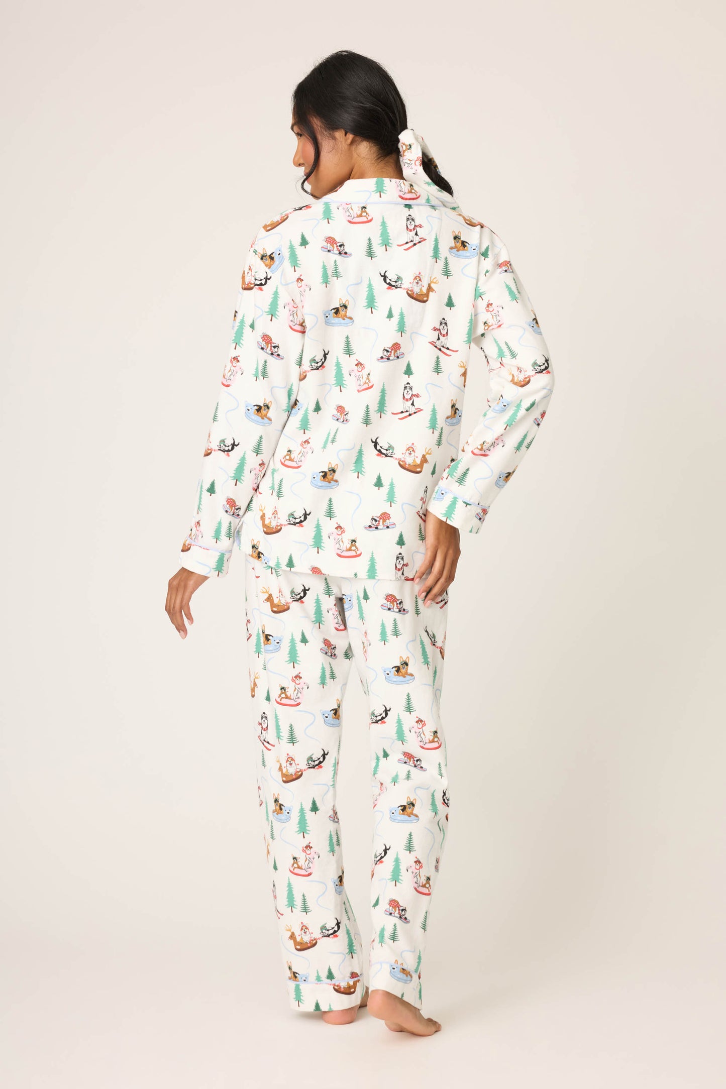 Flannels PJ Set - Sleigh All Day