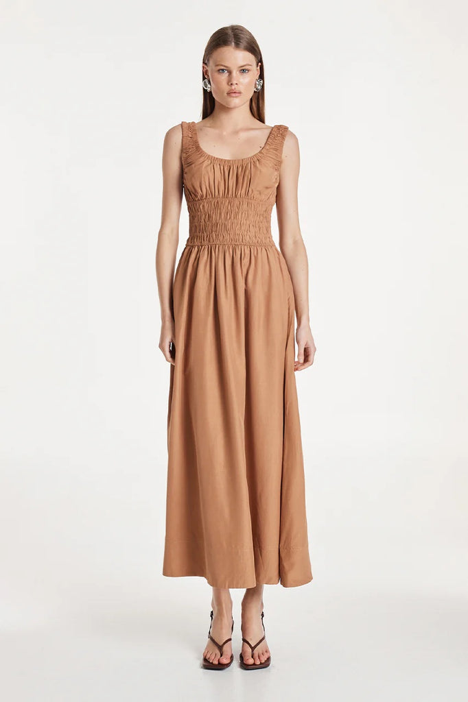 Madison the Label Rikki Maxi Dress | Rust, Designed in Australia