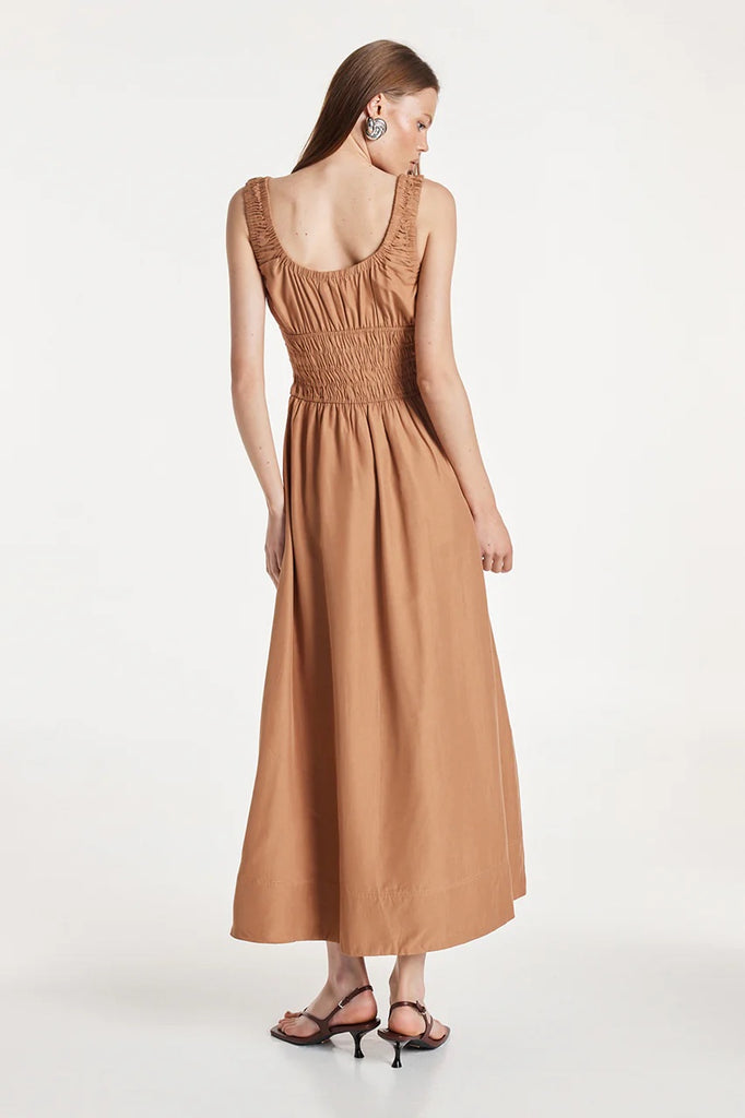 Madison the Label Rikki Maxi Dress | Rust, Designed in Australia