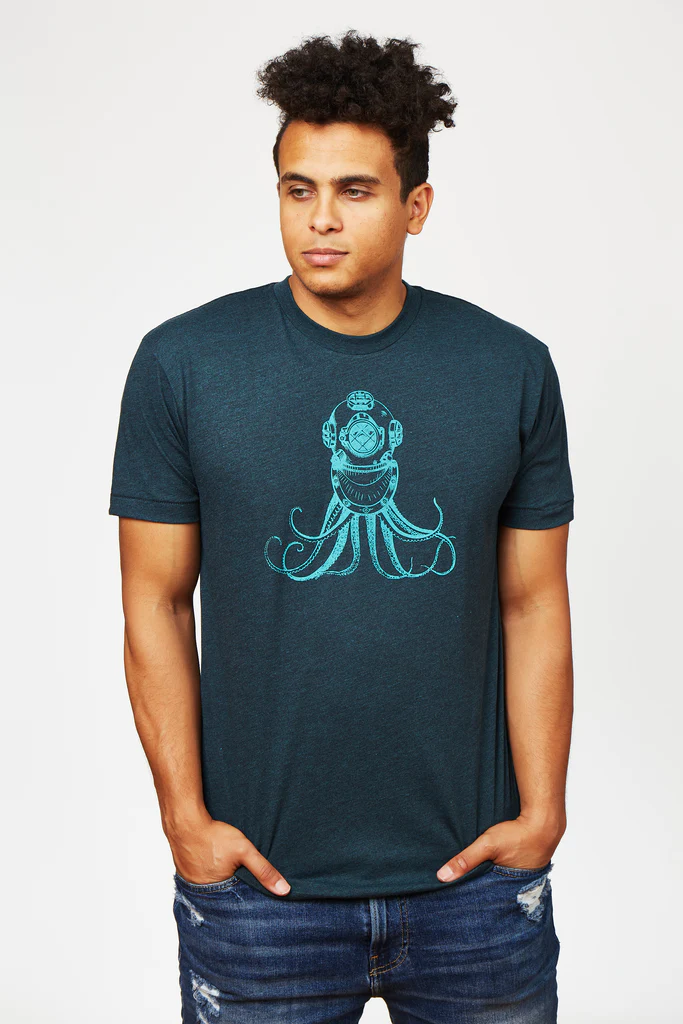 RV Screenprinting - Men's T-Shirt - Diver