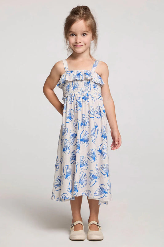 Saltwater Luxe Valorie Kids Dress | Ocean, Designed in the USA 