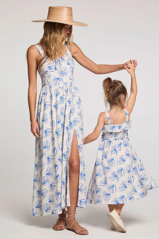 Saltwater Luxe Valorie Kids Dress | Ocean, Designed in the USA 