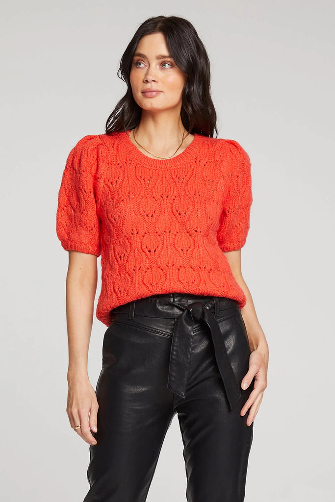 Saltwater Luxe Doc Sweater | Flame, Designed in the USA