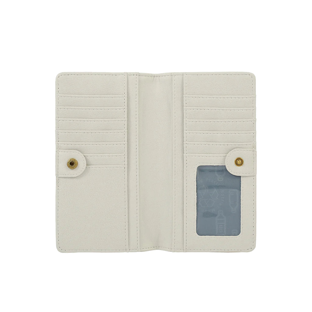 Pixie Mood Sophie Wallet, Coconut Cream | Vegan Leather