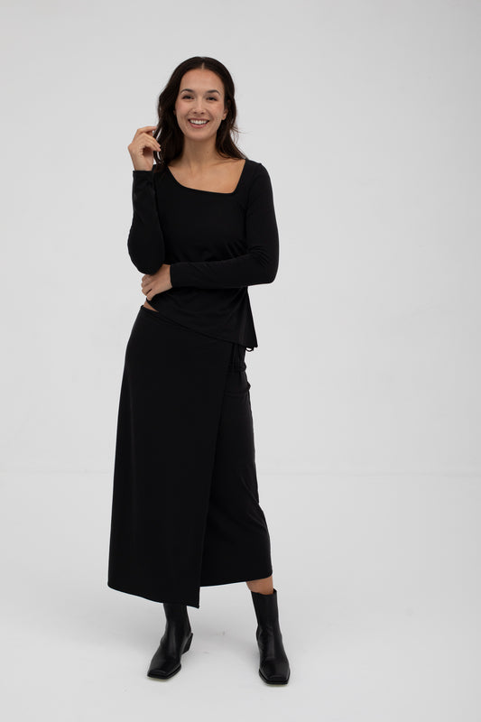 Mus & Bonbom Spital Skirt | Black