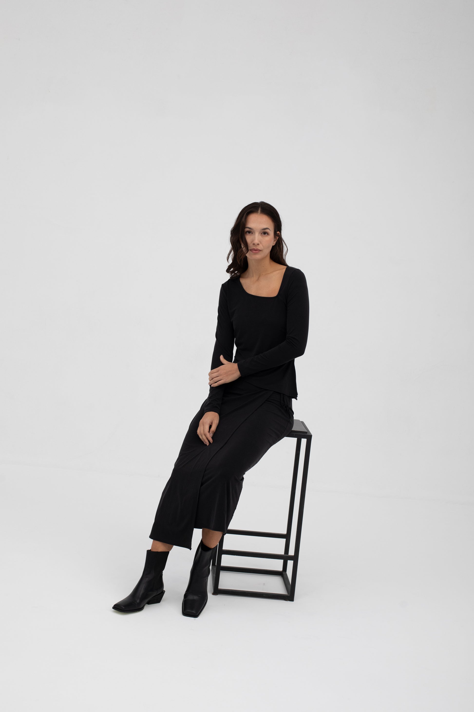 Mus & Bonbom Spital Skirt | Black