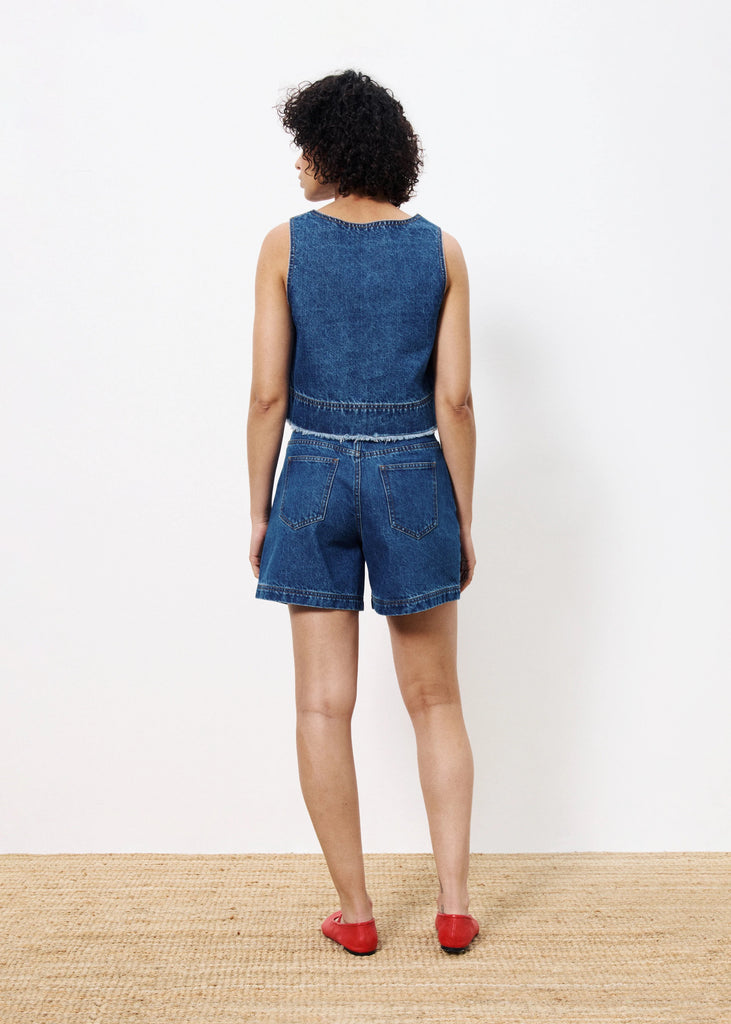 FRNCH Nema Shorts | Blue Jean, Designed in France