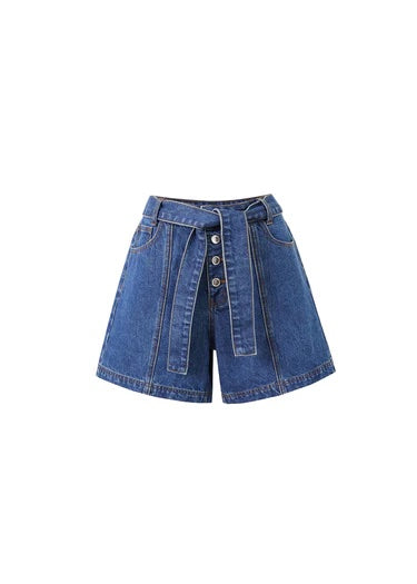 FRNCH Nema Shorts | Blue Jean, Designed in France