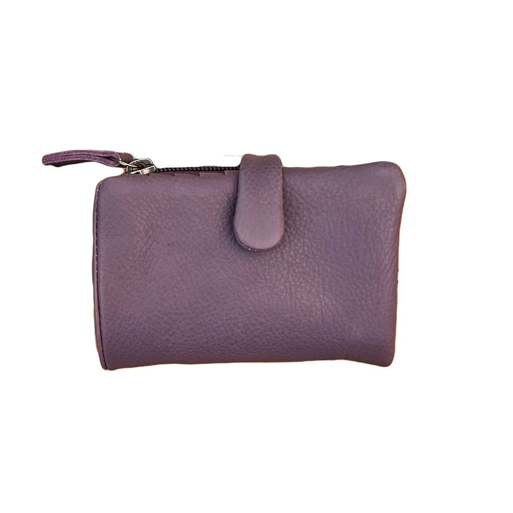 Sticks and Stones Laguna Leather Wallet | Vintage Violet