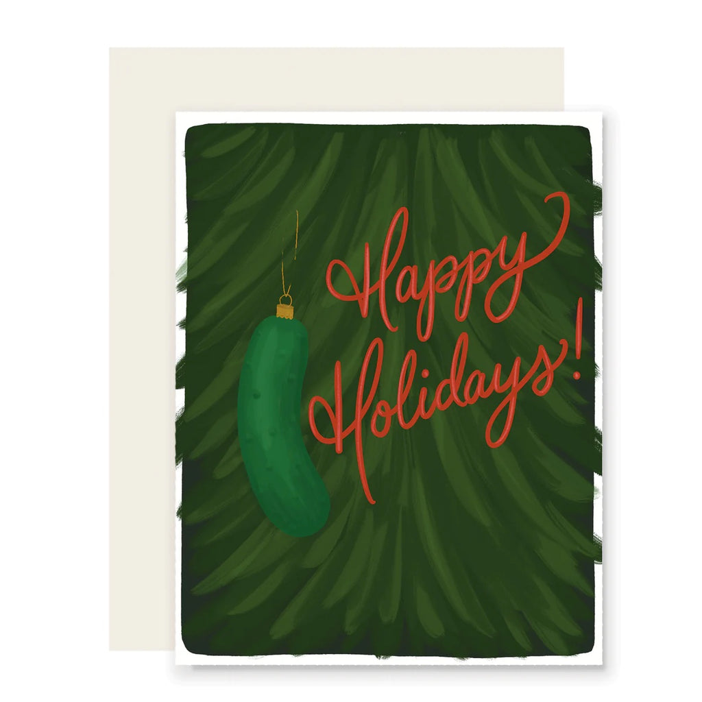 Slightly Stationary Holiday Card | Holiday Pickle, Designed in the USA
