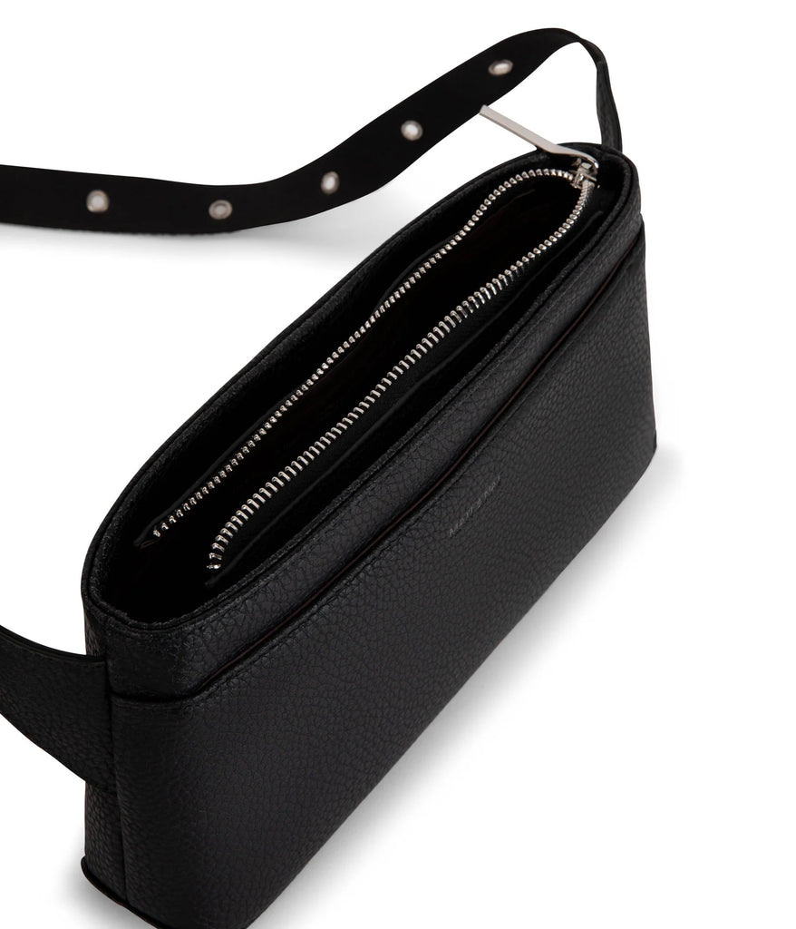 Matt & Nat Gor Belt Bag | Vintage Black, Vegan Leather