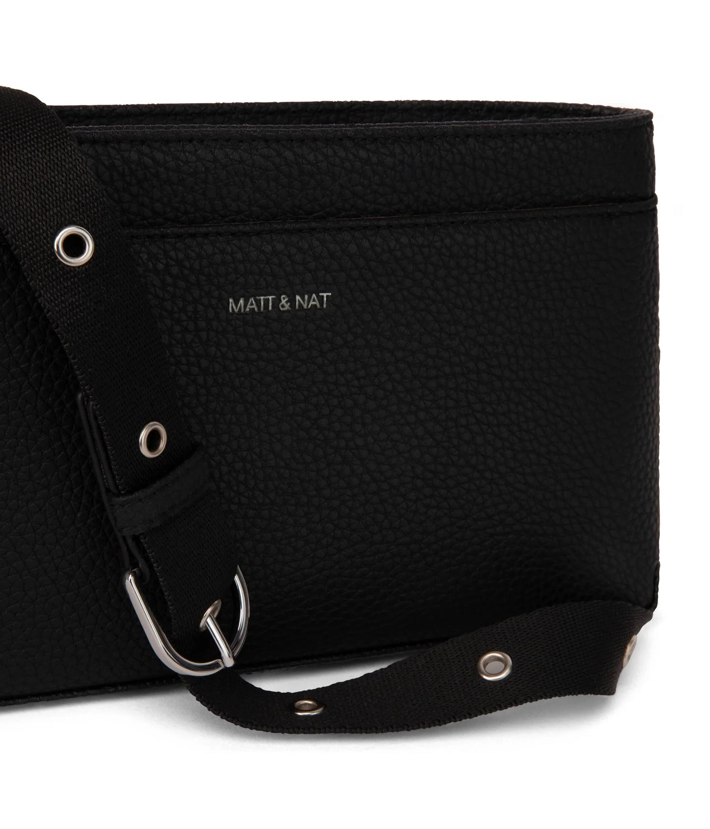 Matt & Nat Gor Belt Bag | Vintage Black, Vegan Leather