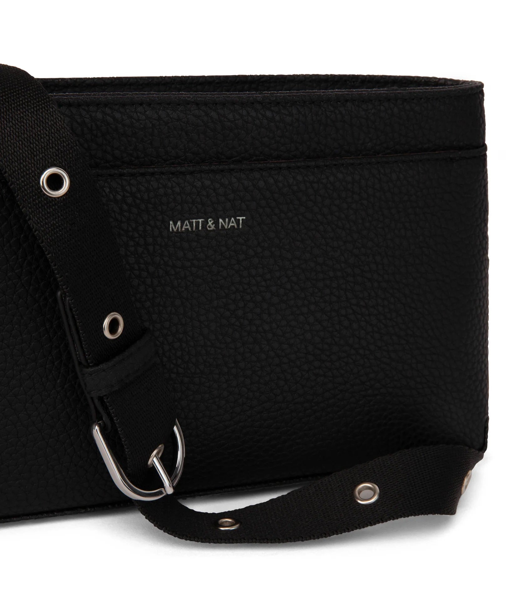 Matt & Nat Gor Belt Bag | Vintage Black, Vegan Leather