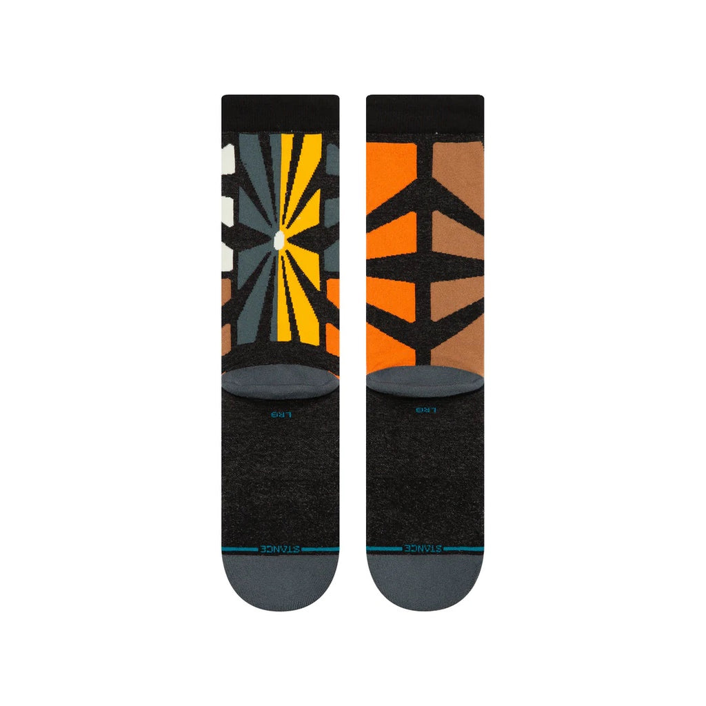 Stance Aubade Crew Socks | Black, Engineered Arch Support