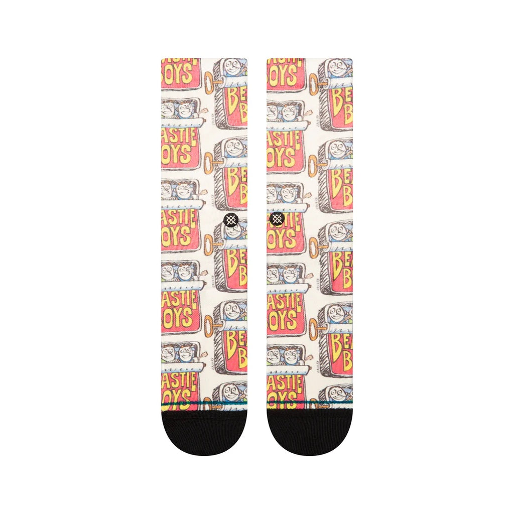 Stance Beastie Boys Canned Crew Socks | Off-White