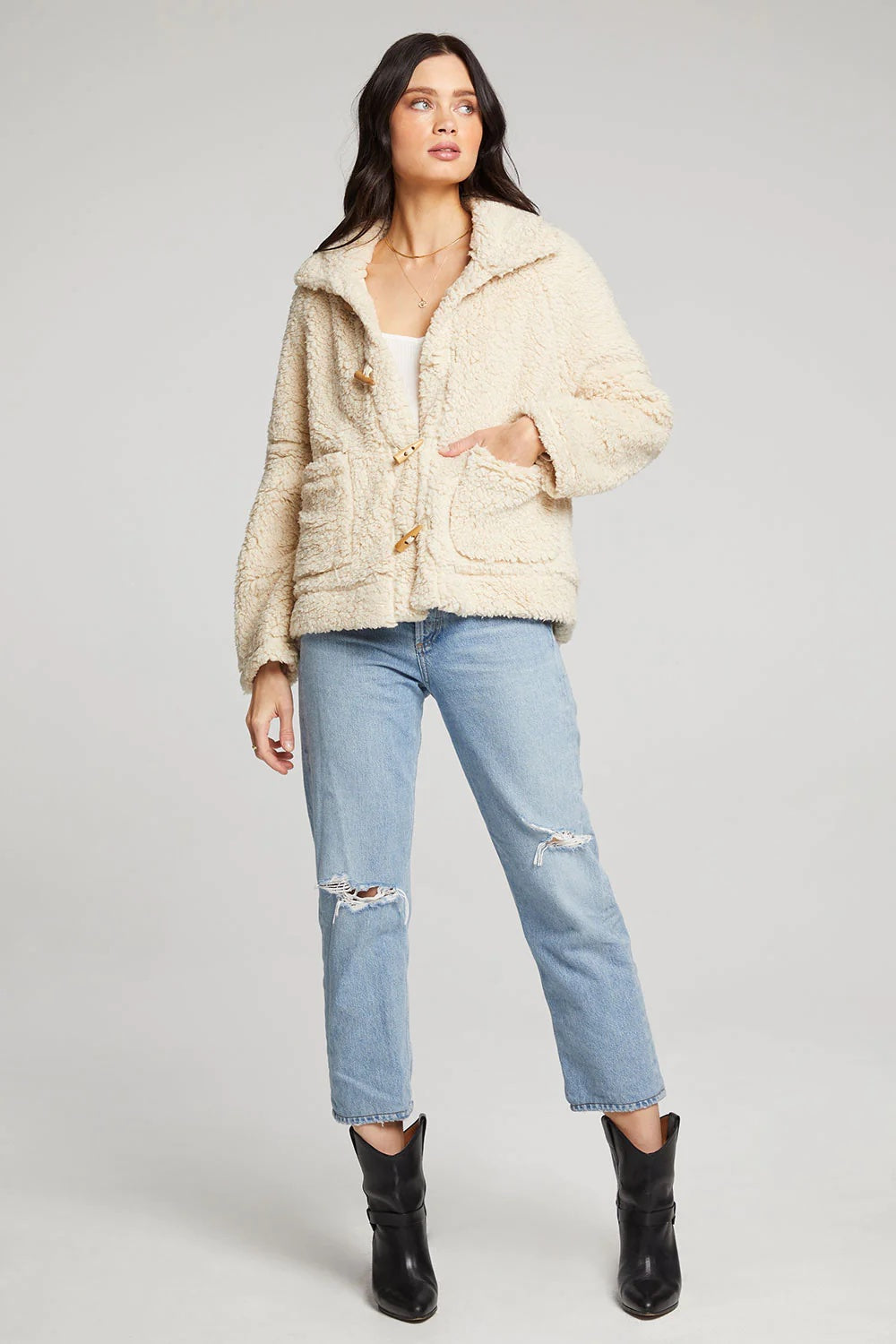 Saltwater Luxe Bexey Jacket | Natural, Designed in the USA