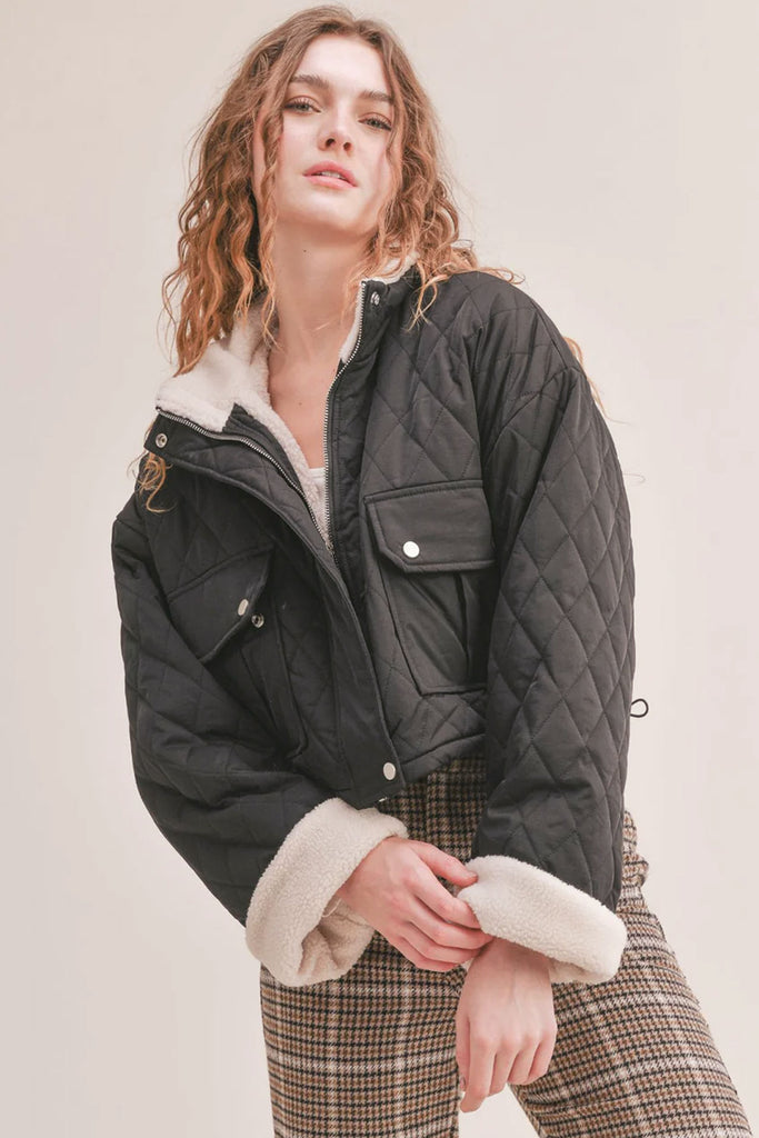 Sadie & Sage Ashton Quilted Jacket | Designed in the USA