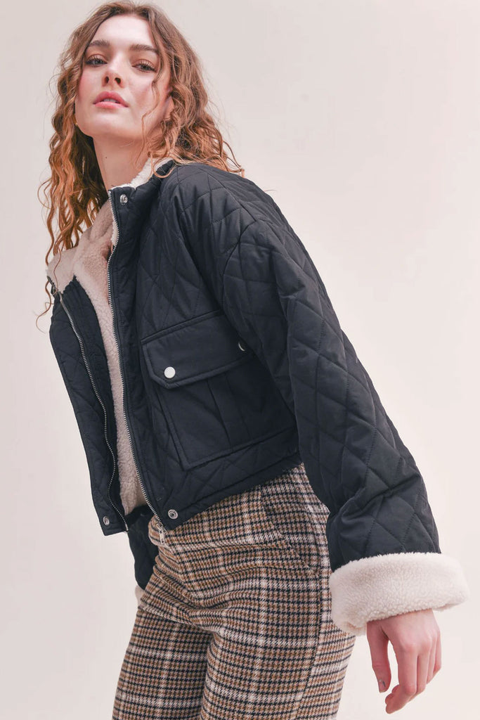 Sadie & Sage Ashton Quilted Jacket | Designed in the USA