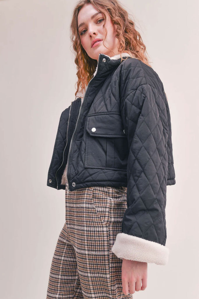 Sadie & Sage Ashton Quilted Jacket | Designed in the USA