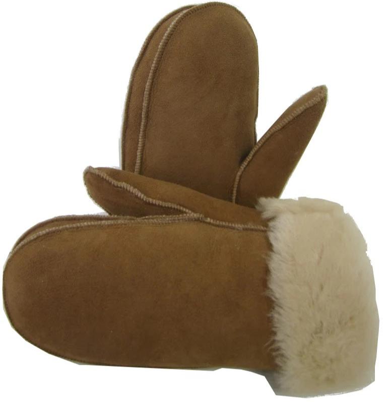 Parkhurst Shearling Mitt | Camel, Made in Canada