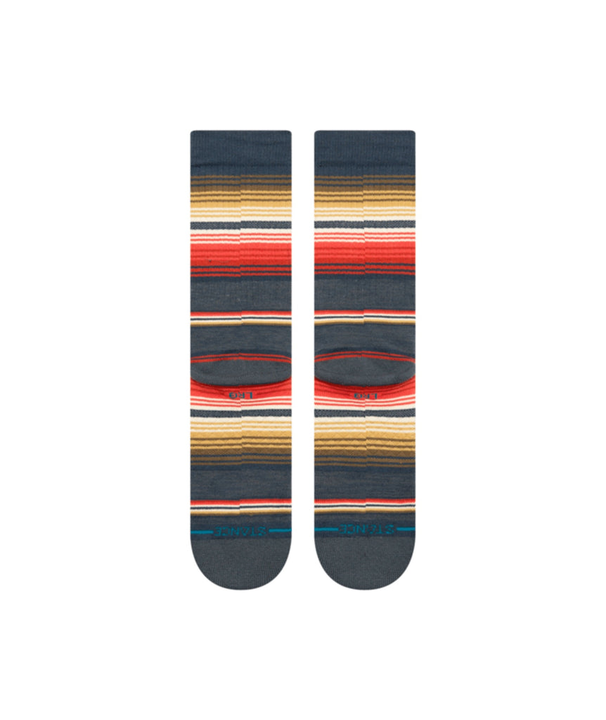 Stance Southbound Crew Socks | Navy, Engineered Arch Support