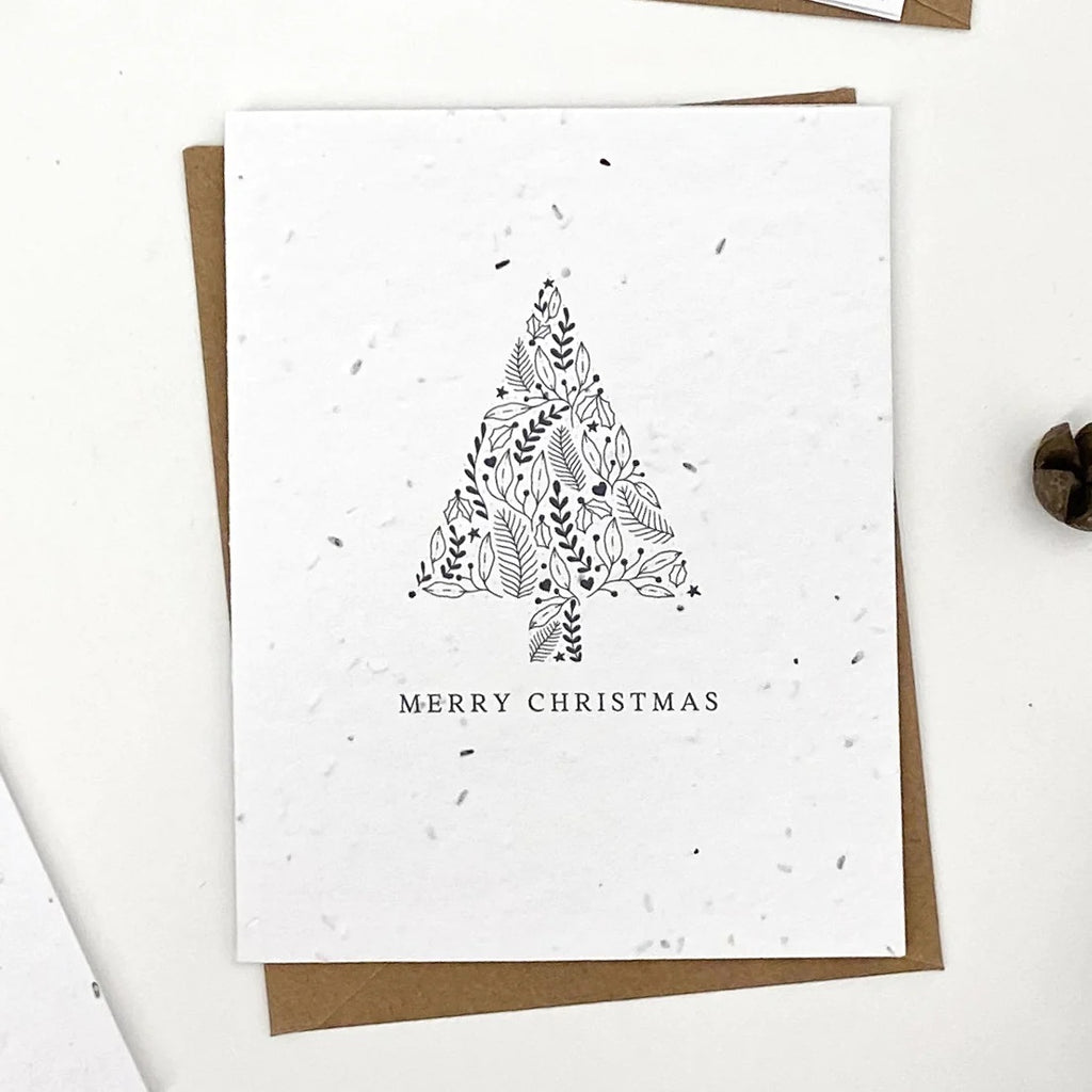 The Good Card Plantable Holiday Card | Tree, Made in Canada