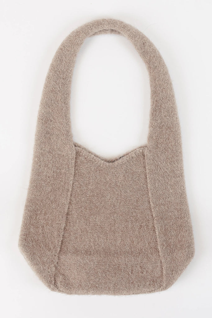 Lyla + Luxe Knit Tote Bag | Driftwood, Designed in Canada
