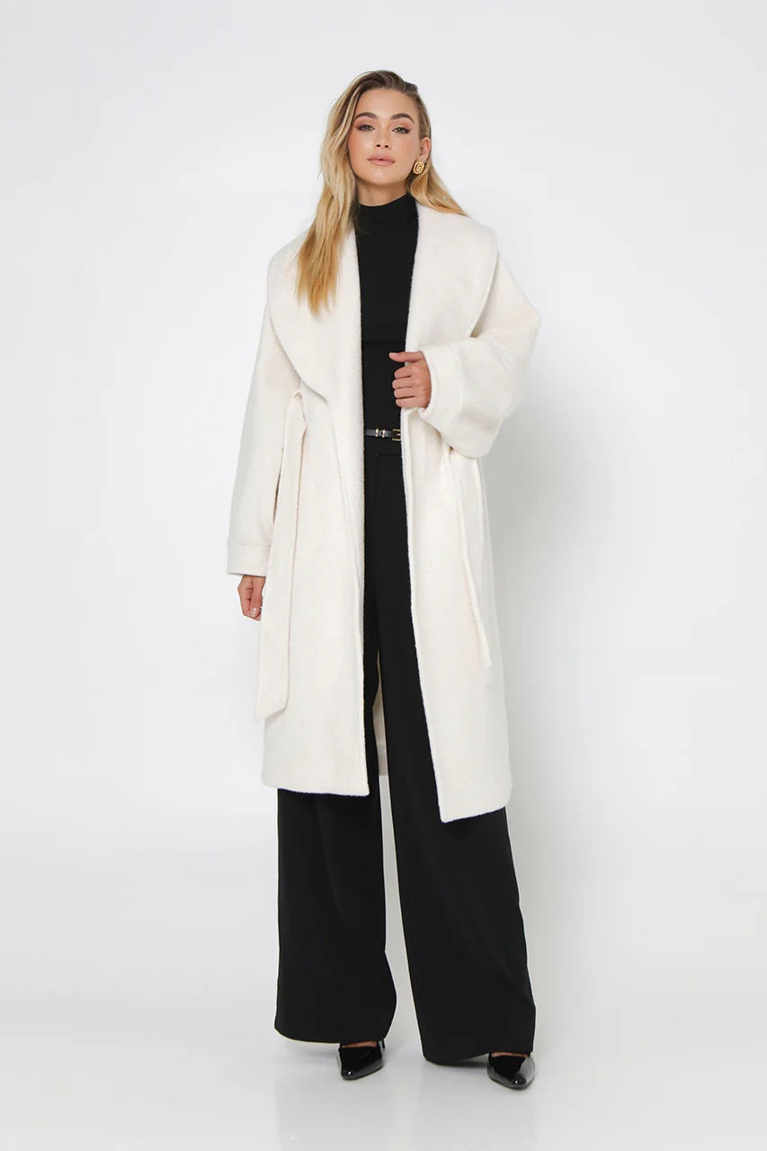 Lost in Lunar - Tully Coat - Cream