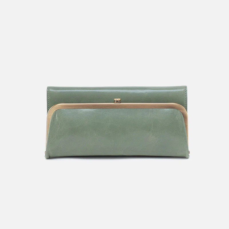 Hobo Bags Rachel Wallet Jade | Vintage Leather Clutch