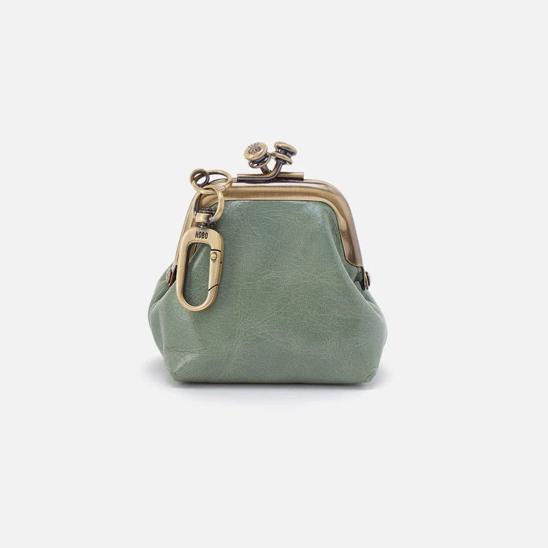 Hobo Bags Pouch Run Jade | Vintage Leather Coin Purse