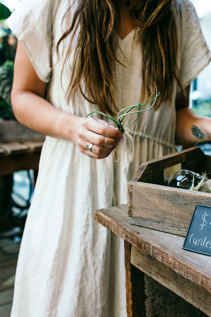 Velvet Debbie Dress | Linen, Made in the USA
