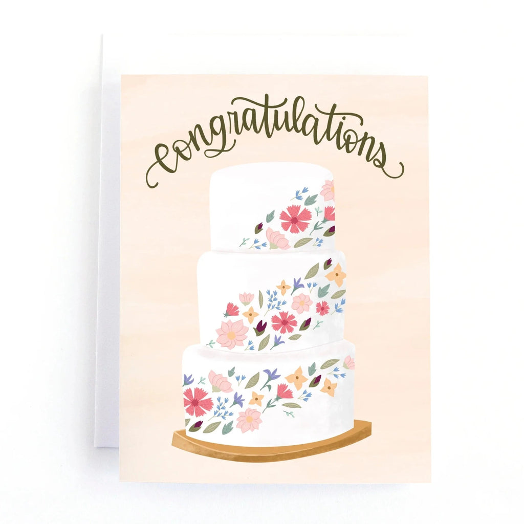 Pedaller Designs Wedding Card, Congratulations | Designed in Canada