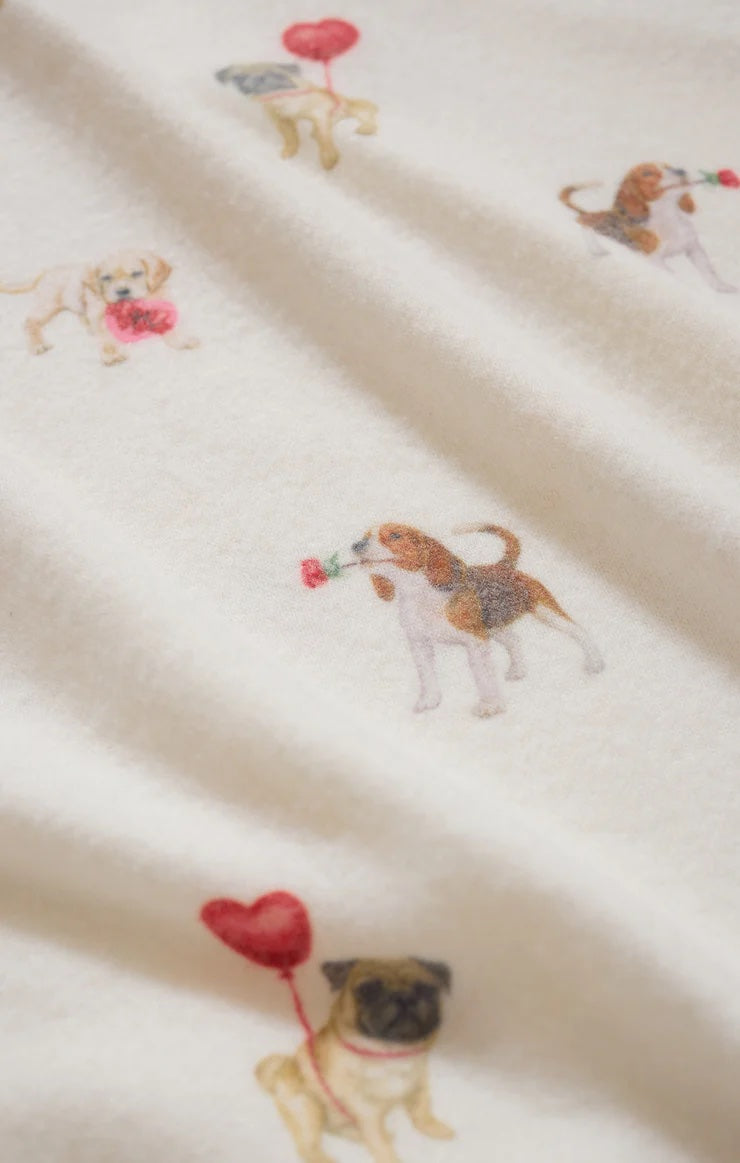 Bisous Love Pup Top